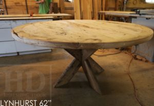 reclaimed wood tables Ontario, Lynhurst, London, epoxy, hemlock threshing floor, recycled wood furniture, HD Threshing Floor Furniture, Gerald Reinink, modern farmhouse, cottage, cottage life