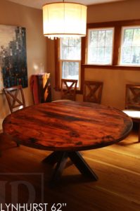 reclaimed wood tables Ontario, Lynhurst, London, epoxy, hemlock threshing floor, recycled wood furniture, HD Threshing Floor Furniture, Gerald Reinink, modern farmhouse, cottage, cottage life