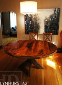 reclaimed wood tables Ontario, Lynhurst, London, epoxy, hemlock threshing floor, recycled wood furniture, HD Threshing Floor Furniture, Gerald Reinink, modern farmhouse, cottage, cottage life