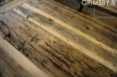 reclaimed wood trestle table, barnwood table, recycled wood furniture, epoxy, resin, HD Threshing Floor Furniture, HD Threshing, Gerald Reinink, farmhouse table, country style table, cottage life, cottage furniture Ontario, Grimsby, Ontario