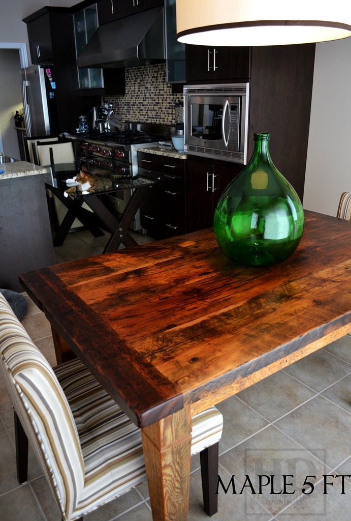 harvest tables Toronto, Ontario, reclaimed wood furniture Ontario, farmhouse tables Ontario, amish furniture Ontario, Mennonite furniture Ontario, live edge, barnwood tables, HD Threshing Floor Furniture, HD Threshing, epoxy, resin