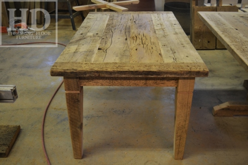 harvest tables Toronto, Ontario, reclaimed wood furniture Ontario, farmhouse tables Ontario, amish furniture Ontario, Mennonite furniture Ontario, live edge, barnwood tables, HD Threshing Floor Furniture, HD Threshing, epoxy, resin