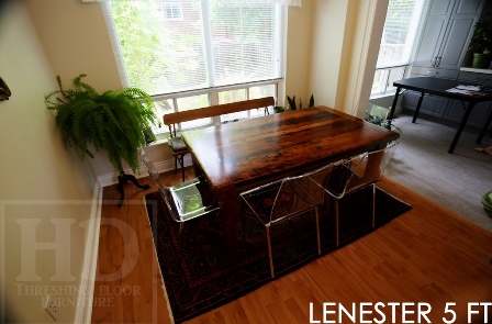reclaimed wood harvest table, harvest tables Toronto, Ontario, HD Threshing Floor Furniture, epoxy, resin, mennonite furniture, amish furniture Ontario, live edge, Toronto