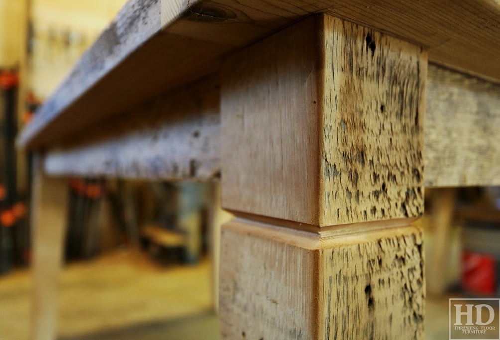 reclaimed wood harvest table, harvest tables Toronto, Ontario, HD Threshing Floor Furniture, epoxy, resin, mennonite furniture, amish furniture Ontario, live edge, Toronto
