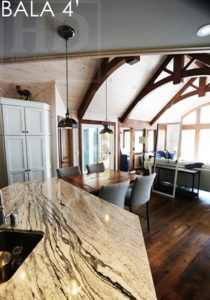 reclaimed wood pedestal table, Bala, Ontario, barnwood cottage table, farmhouse table, mennonite table, mennonite furniture, hemlock threshing floor, Gerald Reinink, HD Threshing, HD Threshing Floor Furniture, gray, grey, recycled wood table, solid wood furniture Ontario