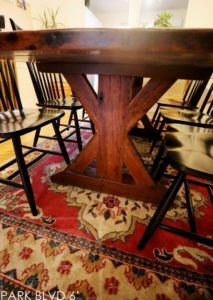 farmhouse table Toronto, reclaimed wood tables Ontario, barnwood tables, barn board table, epoxy, resin, HD Threshing, HD Threshing Floor Furniture, live edge, rustic table, cottage furniture Ontario, harvest tables Ontario, Toronto, solid wood table, mennonite furniture