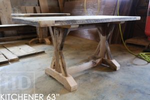 reclaimed wood tables Kitchener, Ontario, reclaimed barnwood tables, HD Threshing, HD Threshing Floor Furniture, epoxy, resin, rustic farmhouse table, harvest tables Toronto, cottage tables Ontario