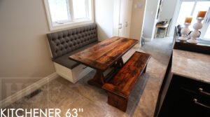 reclaimed wood tables Kitchener, Ontario, reclaimed barnwood tables, HD Threshing, HD Threshing Floor Furniture, epoxy, resin, rustic farmhouse table, harvest tables Toronto, cottage tables Ontario