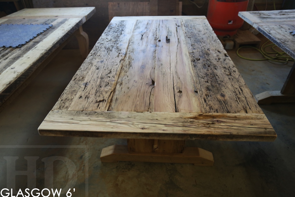 reclaimed wood tables Ontario, Kitchener, Gerald Reinink, epoxy