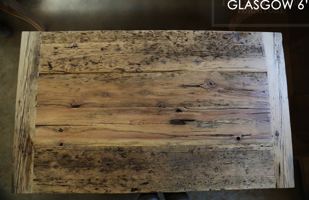 reclaimed wood tables Ontario, Kitchener, Gerald Reinink, epoxy