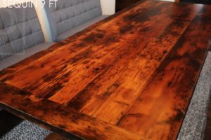 cottage table, farmhouse table, rustic table
