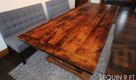 cottage table, farmhouse table, rustic table