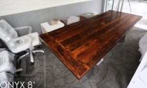 boardroom table, Kitchener, Ontario, conference table, farmhouse, distressed wood table