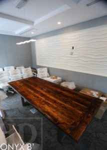 boardroom table, Kitchener, Ontario, conference table, farmhouse, distressed wood table