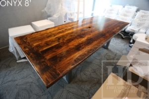 boardroom table, Kitchener, Ontario, conference table, farmhouse, distressed wood table