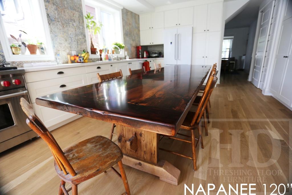 Reclaimed Threshing Floor Table Napanee Ontario Hd Threshing Floor