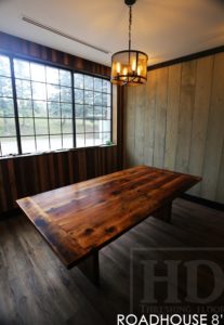 restaurant table, Kitchener, Ontario, Gerald Reinink, epoxy, farmhouse tables, rustic tables Ontario