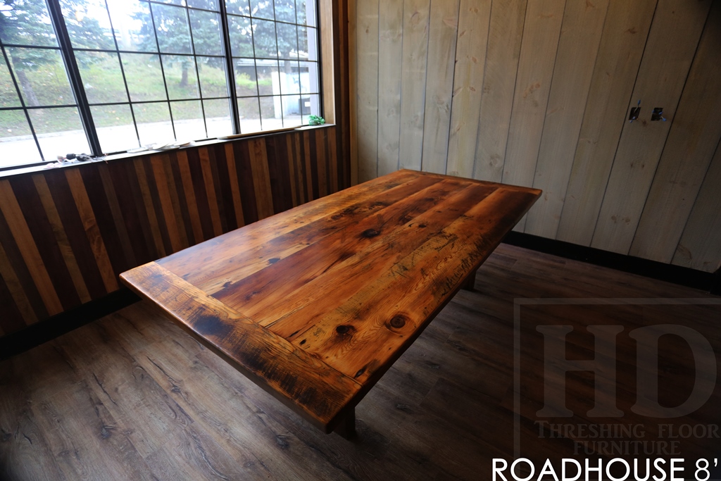 restaurant table, Kitchener, Ontario, Gerald Reinink, epoxy, farmhouse tables, rustic tables Ontario