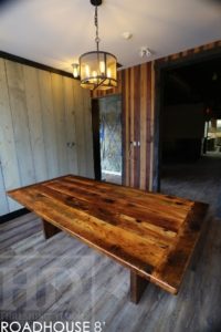 restaurant table, Kitchener, Ontario, Gerald Reinink, epoxy, farmhouse tables, rustic tables Ontario