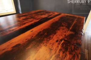 reclaimed wood table Ontario, Kanata, farmhouse table, mennonite table, mennonite furniture, rustic furniture, harvest table, reclaimed wood furniture