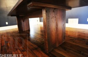 reclaimed wood table Ontario, Kanata, farmhouse table, mennonite table, mennonite furniture, rustic furniture, harvest table, reclaimed wood furniture