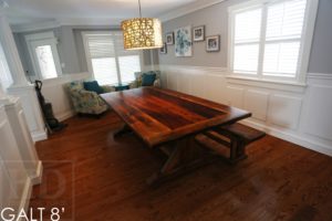 reclaimed wood furniture Cambridge, Galt furniture, epoxy, resin, farmhouse harvest table Cambridge, Ontario, mennonite furniture Cambridge, Gerald Reinink, HD Threshing, HD Threshing Floor Furniture, solid wood table Ontario, rustic furniture canada, rustic furniture Ontario