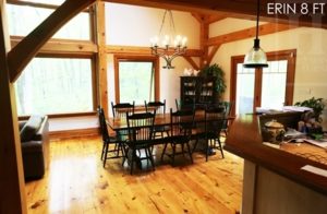 cottage table Erin Ontario, reclaimed wood table Ontario, mennonite furniture, amish furniture, epoxy, HD Threshing, HD Threshing Floor Furniture, wormy maple chairs, threshing floor furniture, threshing floor table, rustic table