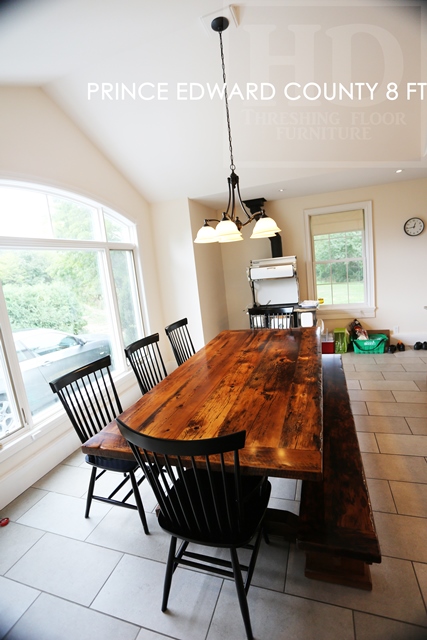 reclaimed wood furniture, Prince Edward County Ontario, HD Threshing, HD Threshing Floor Furniture, epoxy, threshing floor, mennonite furniture Ontario, amish furniture, rustic wood table, cottage furniture Ontario, farmhouse harvest tables, modern farmhouse