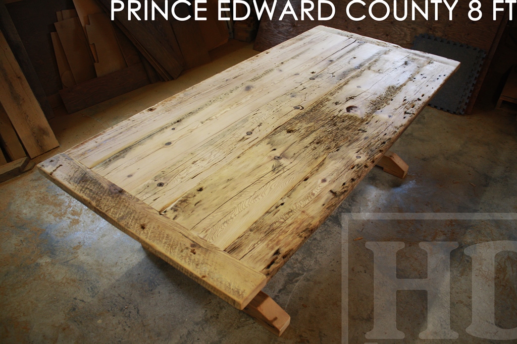 reclaimed wood furniture, Prince Edward County Ontario, HD Threshing, HD Threshing Floor Furniture, epoxy, threshing floor, mennonite furniture Ontario, amish furniture, rustic wood table, cottage furniture Ontario, farmhouse harvest tables, modern farmhouse