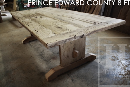 reclaimed wood furniture, Prince Edward County Ontario, HD Threshing, HD Threshing Floor Furniture, epoxy, threshing floor, mennonite furniture Ontario, amish furniture, rustic wood table, cottage furniture Ontario, farmhouse harvest tables, modern farmhouse