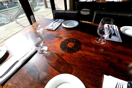 restaurant tables Ontario,reclaimed wood restaurant tables, bar table tops Ontario, reclaimed wood bar table tops, restaurant table tops, epoxy, resin, epoxy finish, resin, HD Threshing, HD Threshing Floor Furniture