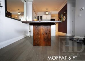 mennonite furniture Ontario, mennonite table, reclaimed wood table, HD Threshing Floor Furniture, HD Threshing, Toronto, Ontario, epoxy, Gerald Reinink, rustic wood furniture, farmhouse table, harvest table