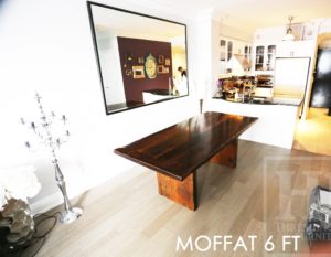 mennonite furniture Ontario, mennonite table, reclaimed wood table, HD Threshing Floor Furniture, HD Threshing, Toronto, Ontario, epoxy, Gerald Reinink, rustic wood furniture, farmhouse table, harvest table