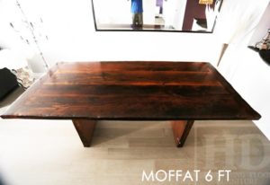 mennonite furniture Ontario, mennonite table, reclaimed wood table, HD Threshing Floor Furniture, HD Threshing, Toronto, Ontario, epoxy, Gerald Reinink, rustic wood furniture, farmhouse table, harvest table