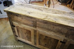 office furniture Ontario, reclaimed wood credenza Ontario, reclaimed wood furniture, epoxy, resin, HD Threshing, HD Threshing Floor Furniture, Lee Valley, Lee Valley Hardware, reclaimed hemlock furniture, mennonite furniture, amish furniture, rustic furniture, solid wood furniture Ontario