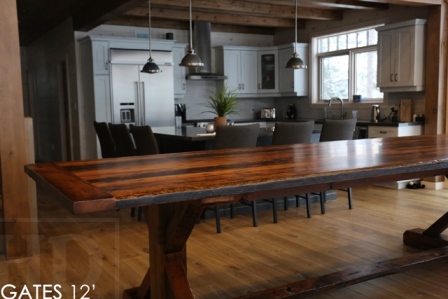 Reclaimed Wood Cottage Table Ontario Epoxy Gerald Reinink (5) | Blog