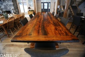 reclaimed wood furniture, farmhouse table, harvest table, reclaimed wood tables cottage country, rustic table, mennonite furniture, reclaimed wood tables Ontario