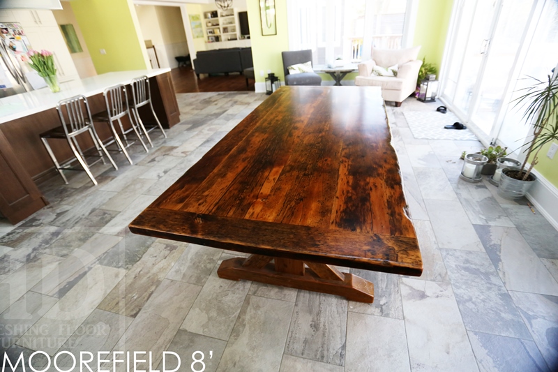 reclaimed wood furniture Markham, Ontario, epoxy, resin, rustic wood furniture, mennonite furniture, cottage furniture, solid wood furniture