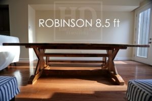 rustic cottage table Ontario, cottage furniture Ontario, epoxy, resin, Gerald Reinink, farmhouse table, solid wood tables Ontario, mennonite furniture, Hunstville reclaimd wood table, Hunstville, Ontario