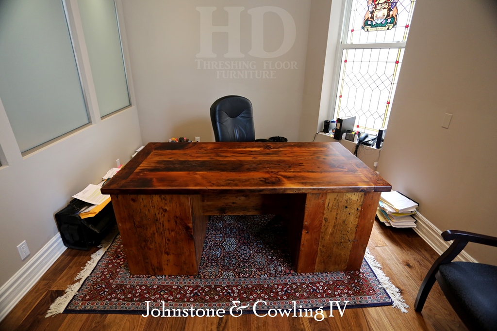 reclaimed wood pedestal table, epoxy, resin, epoxy, office furniture Ontario, desk, Lee Valley Hardware, barnwood desk, custom modern desk, mennonite furniture, mennonite built, amish furniture
