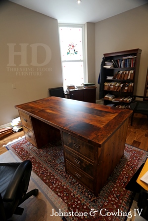 reclaimed wood pedestal table, epoxy, resin, epoxy, office furniture Ontario, desk, Lee Valley Hardware, barnwood desk, custom modern desk, mennonite furniture, mennonite built, amish furniture
