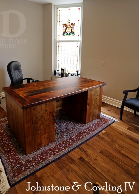 reclaimed wood pedestal table, epoxy, resin, epoxy, office furniture Ontario, desk, Lee Valley Hardware, barnwood desk, custom modern desk, mennonite furniture, mennonite built, amish furniture, rustic desk