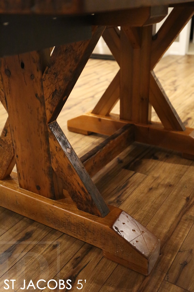 reclaimed wood tables St Jacobs, barnwood table, HD Threshing, HD Threshing Floor Furniture, St. Jacobs, Ontario, mennonite furniture St. Jacobs, rustic furniture, farmhouse table, harvest table