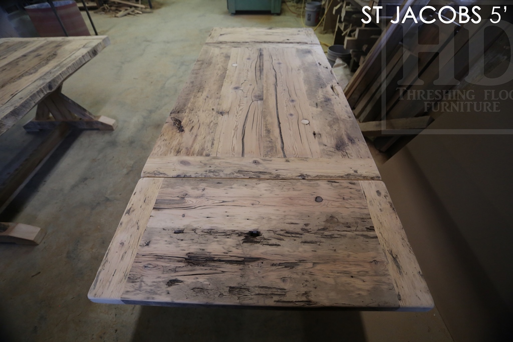 reclaimed wood tables St Jacobs, barnwood table, HD Threshing, HD Threshing Floor Furniture, St. Jacobs, Ontario, mennonite furniture St. Jacobs, rustic furniture, farmhouse table, harvest table