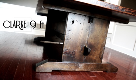 reclaimed wood furniture Barrie Ontario, epoxy, mennonite furniture, amish furniture, original edges, rustic table, farmhouse table, harvest table, country style tables Ontario