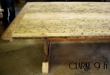 reclaimed wood furniture Barrie Ontario, epoxy, mennonite furniture, amish furniture, original edges, rustic table, farmhouse table, harvest table, country style tables Ontario
