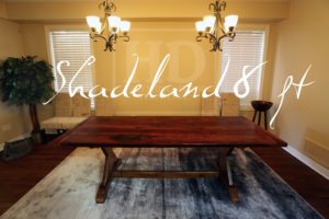recycled wood table, ;farmhouse tables Ontario, reclaimed wood table, reclaimed wood furniture, country style furniture, HD Threshing, Gerald Reinink