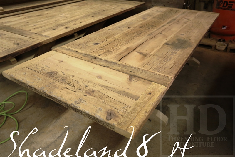 recycled wood table, ;farmhouse tables Ontario, reclaimed wood table, reclaimed wood furniture, country style furniture, HD Threshing, Gerald Reinink