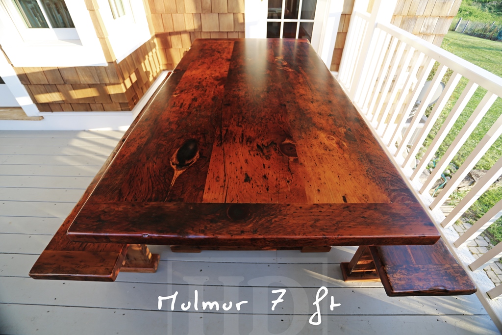 reclaimed wood table, mulmur, ontario, farmhouse table, rustic furniture, solid wood furniture, epoxy, resin, HD Threshing, HD Threshing Floor Furniture, mennonite furniture, reclaimed wood benches