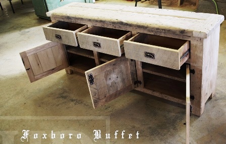 mennonite furniture Ontario, Lee Valley hardware, lee valley, reclaimed wood furniture, reclaimed wood buffet, cottage buffet, farmhouse style, cottage style